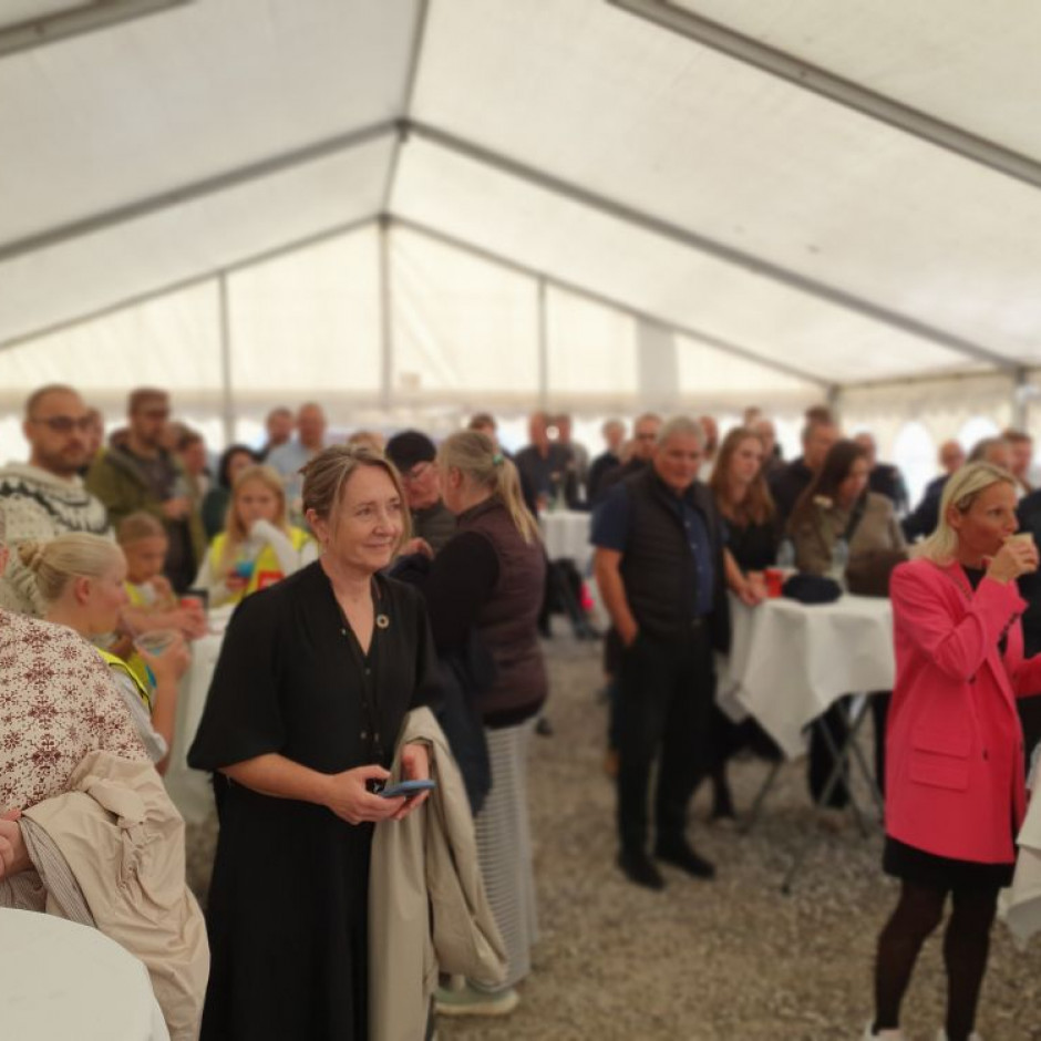 Første spadestik taget på Bryggen 
