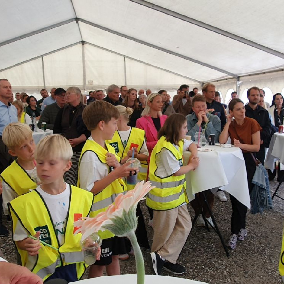 Første spadestik taget på Bryggen 