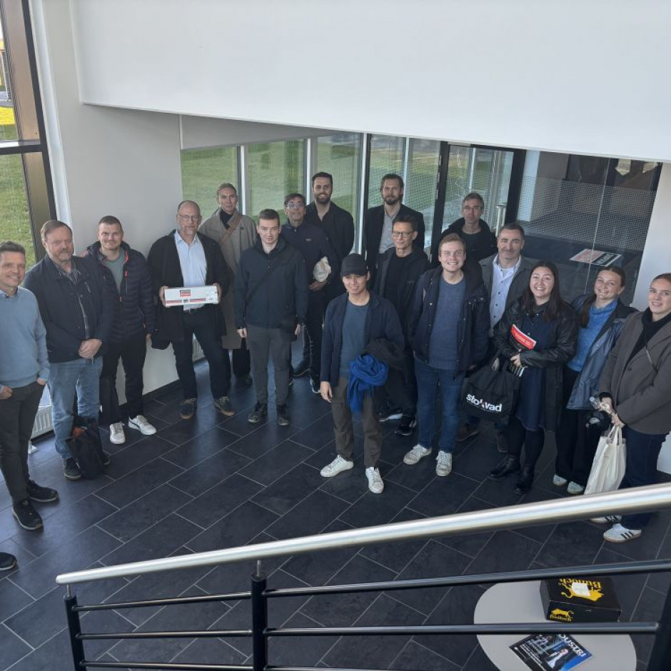 Studietur for konstruktionsafdelingen