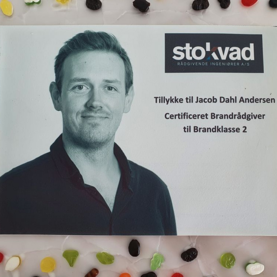 Endnu en certificeret brandrådgiver til BK2 hos Stokvad