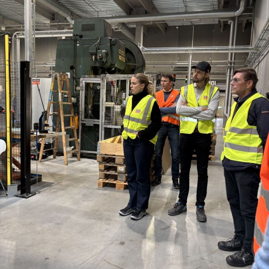 Studietur for konstruktionsafdelingen