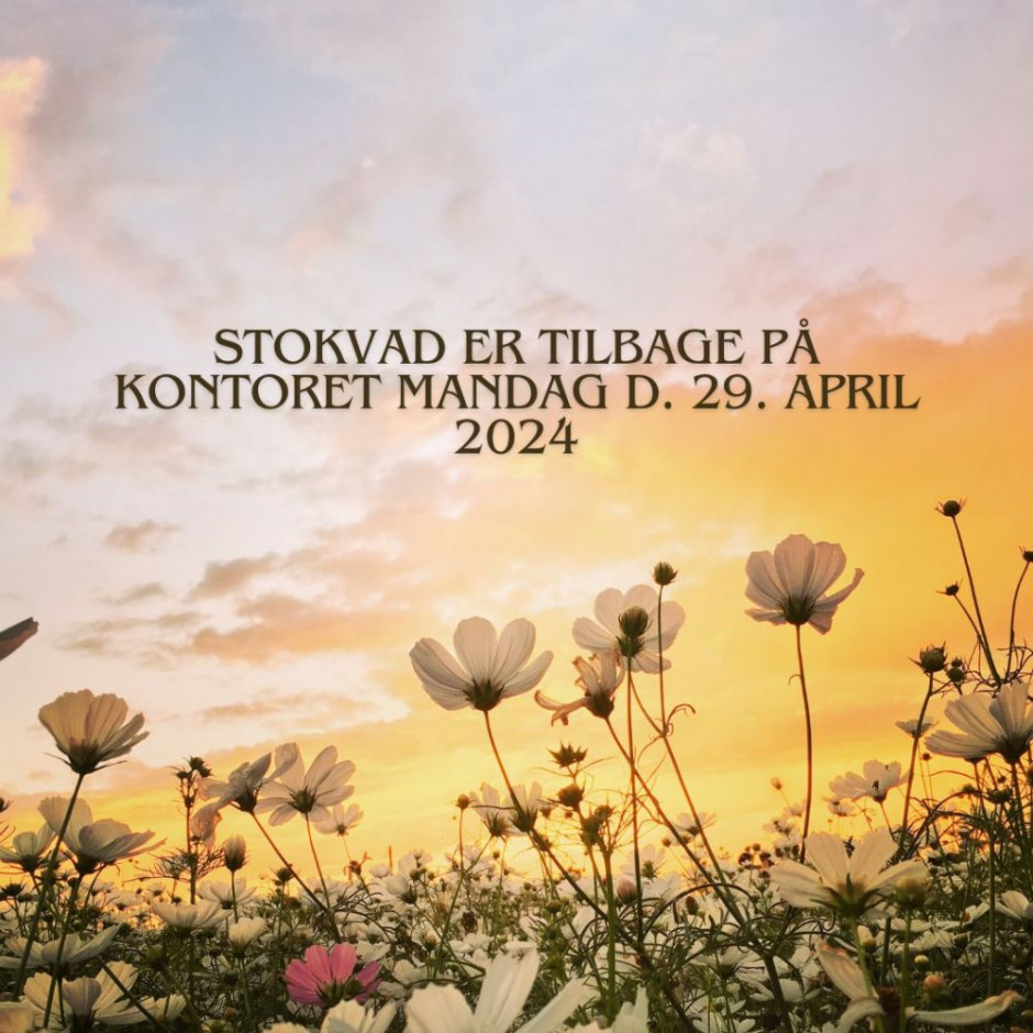 En forlænget weekend...