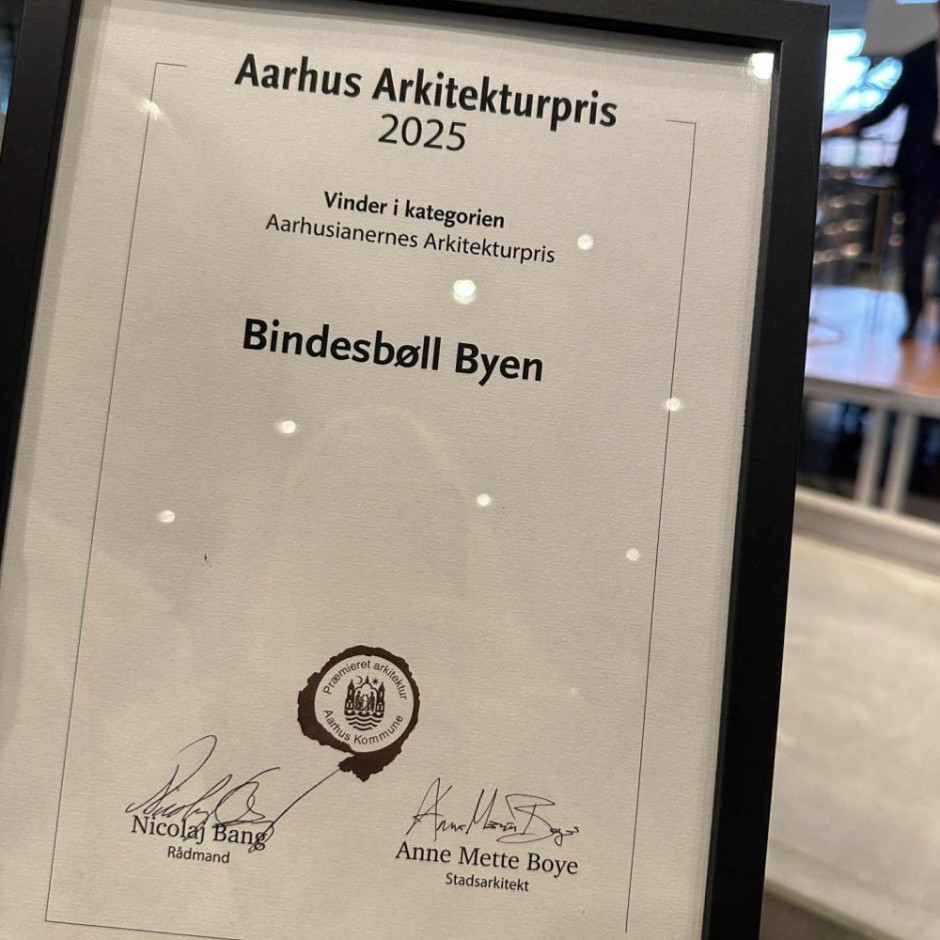 Vinder af Aarhusianernes Arkitekturpris 2025 
